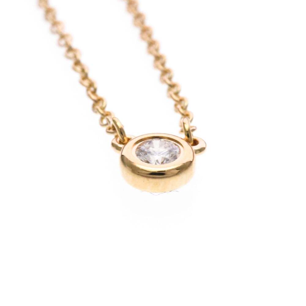 TIFFANY Authentic 18k Gold Diamond Necklace - Picture 4 of 16
